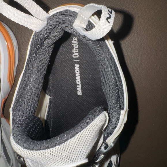 SALOMON ACS PRO SNEAKERS VANILLA ICE/LUNAR ROCK/TOMATO CREAM - Picture 5 of 8